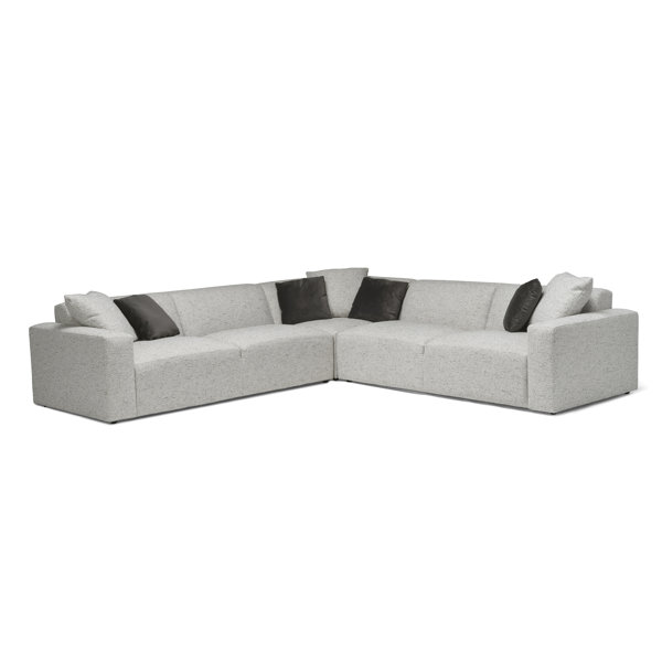 Sofas to Go 3 Piece Upholstered Sectional Wayfair